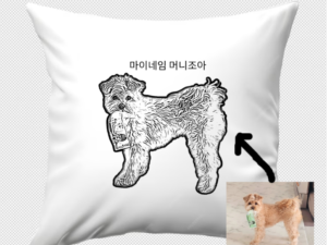 custom pet pillow in printing