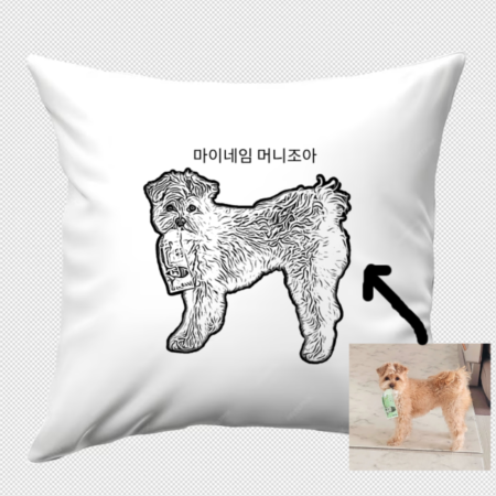 custom pet pillow in printing